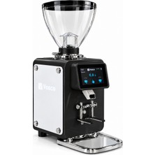 Vosco Vv-64 Siyah Profesyonel Kahve Öğütücü 420 W - 64 mm Çelik Dişli, 1.6 KG Hazneli, Kahve Değirmeni