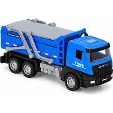 MEGA Die Cast Polis Kamyonu JKL-A17 Mavi