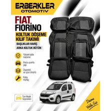 ERBERKLER Fiat Fiorino Oem Koltuk Döşeme Kılıf Takımı - Başlıklar Hariç - Arka Koltuk Bütün