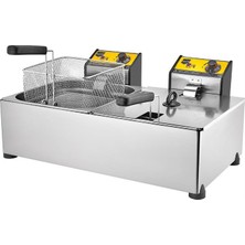Remta 8+8 Lt Çiftli Elektrikli Fritöz
