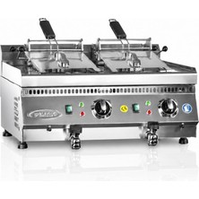Pimak 700 Seri Elektrikli Set Üstü 12+12 Litre Fritöz 380V