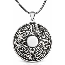 Gumush Gümüş Inşirah Suresi Erkek Kolye