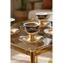 Acar Maya 6 Kişilik Porselen Kahve Fincanı Takımı - 90 ml