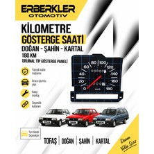 ERBERKLER Doğan, Şahin, Kartal Kilometre Gösterge Saati 180 KM | Orijinal Tip Gösterge Paneli