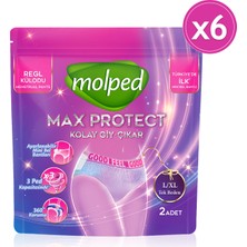 Molped 2'li Regl Külodu L/xl 6 Paket