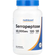 Nutricost Serrapeptase 40,000 Spu 120 Capsules