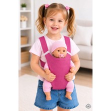 Kangulove Kız Çocuk Ana Kucağı 3-7 Yaş Fuşya Ergonomik Tasarım