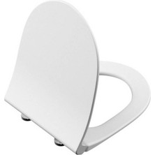 VitrA Sento 120-003-009 Beyaz İnce Klozet Kapağı Yavaş Kapanır Modern Tasarım Duroplast