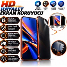 Xiaomi Poco M4 Pro Uyumlu Şeffaf Hd Hayalet Nano Kırılmaz Ekran Koruyucu Darbe Emici Ultra Plus