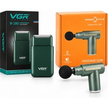 Vgr Günlük Sakal Tıraş Makinesi V-390 + Masaj Aleti Hediyeli PS-1689