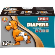 Hushpet Köpek Regl Pedi (S) 12’li