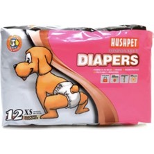 Hushpet Köpek Tuvalet Bezi 12’li ( Xs Beden )