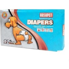 Hushpet Minik Irklar Için Köpek Bezi S 4-7 kg 12'li