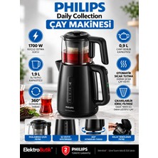 Philips Daily Collection Cam Demlikli Çelik Filtreli Otomatik Sıcak Tutma Özellikli Kireç Önleyici filtreli Elektrikli Çay Makinesi Çaycı