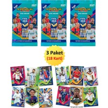 Hediyecik Fifa 365 Adrenalyn Xl 2027 Trading Card Futbolcu Kartları 3 Paket (18 Kart)