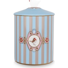 Pip Studio Love Birds Mavi Haki Porselen Saklama Kabı 1300 Ml Estetik ve Şık Tasarım