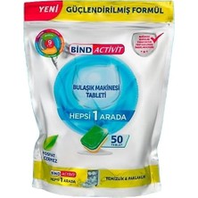 Activit Bulaşık Makinesi Tableti Hepsi Bir Arada 50 Li