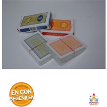 Papatyampartievi Oyun Kağıdı Seti - 2 Deste Iskambil ve 52 Pişti Kartı - Eğlenceli Oyun Garant