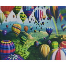 Mentaş Elmas Boyama Boncuklu Goblen Mozaik Puzzle Kristal Taşlı Pano 50X40 Kit Tam Set