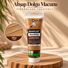 Glaswen Ahşap Tamir Macunu Meşe Parke Mobilya Masa Dolgu Çatlak Çizik Giderici Fiberglas 125 ml
