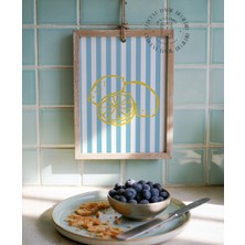 Des Vu Print Limon Posteri, Çerçevesiz Mutfak Pinterest Temalı Poster