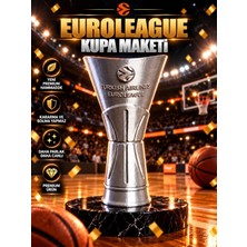 Flexis Euroleague Kupası Maketi Basketbol Şampiyonluk Kupası Dekoratif Ödül