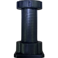 CATEKSSS 10-15 cm Ayarlı Baza Ayağı Siyah - 35’li Paket