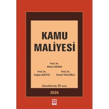 Ekin Yayınevi Kamu Maliyesi - Metin Erdem, Doğan Şenyüz, Ismail Tatlıoğlu