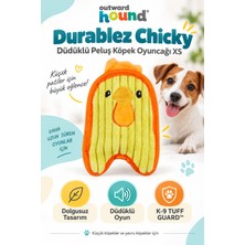 Outward Hound Durablez Chicky Düdüklü Peluş Köpek Oyuncağı Xs
