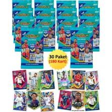 Hediyecik Fifa 365 Adrenalyn Xl 2027 Trading Card Futbolcu Kartları 30 Paket (180 Kart)