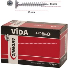 CATEKSSS 3,5X45 Akdeniz Sunta Vidası (500 Adet) - 8’li Paket