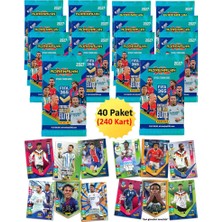 Hediyecik Fifa 365 Adrenalyn Xl 2027 Trading Card Futbolcu Kartları 40 Paket (240 Kart)