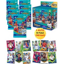 Hediyecik Panini Fıfa 365 Adrenalyn Xl 2026 Trading Card Futbolcu Kartları 1 Kutu 50 Paket (300 Kart)