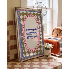Des Vu Print Balık Posteri, Mutfak Pinterest Temalı Çerçevesiz Poster