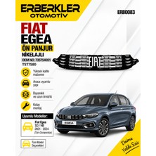 ERBERKLER Fıat Egea- Sd/hb- 21/24; Ön Panjur Nikelajlı (Oem No: 735754051) TST7580