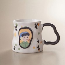 Karaca Canvas Beyaz Kupa 380 ml