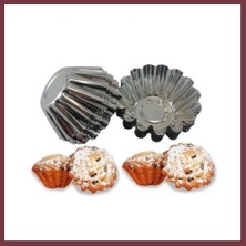 Storeşahin 6'li Metal Küçük Kek Kalıbı SHN0720