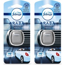 Febreze Yeni Araba Kokusu Havalandırma Klipsi 2x2 ml (2’li Paket)