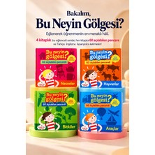Parlayan Yıldız Bu Neyin Gölgesi? 4 Kitap Set - 60 Açılabilen Pencereli