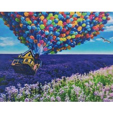 Mentaş Elmas Boyama Boncuklu Goblen Mozaik Puzzle Kristal Taşlı Pano 50X40 Kit Tam Set