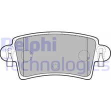 Delphi Arka Fren Balatası Renault Master 2 2001-2006 Opel Movano A 2001-2006