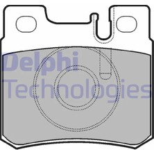 Delphi Fren Balatası Arka Mercedes W201 W202 W210 W124 R170