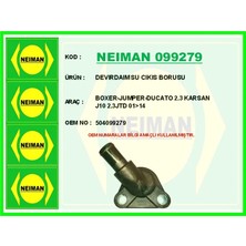 Bescher Devirdaim Su Çıkış Borusu Boxer - Jumper - Ducato 2.3 Karsan J10 2.3jtd 2001-2014
