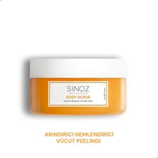 Sinoz Body Scrub Besleyici Arındırıcı Nemlendirici Vücut Peelingi 300 Gr