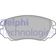 Delphi Ön Fren Balatası Insignia A 2008-2017 Malibu 2012 Saab 9.5 2010-2012 296 mm 16 Inç Jant