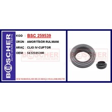 Bescher Amortisör Üst Rulmani Clio 3 2005-2012 Clio 4 2012 Modus 2004 Captur 2013 (2 Adet)
