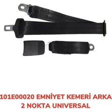 AFT Emniyet Kemeri Arka 2 Nokta Statik Universal (2 Adet)