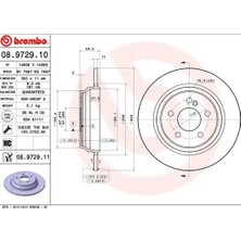 Brembo Fren Diski Arka Mercedes S - Class W220 1998-2005 (2 Adet)