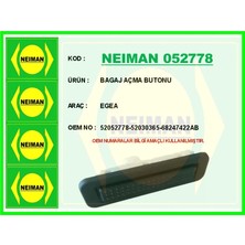 Bescher Bagaj Açma Düğmesi Fiat Egea 2016 Jeep Renegade 2014