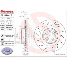 Brembo Fren Diski On 4-Matic Mercedes W212 S212 R172